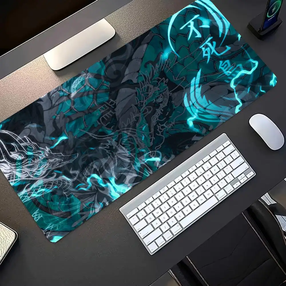 Purple Yellow Splash Abstract Art Large Extended Mouse Pad Non-Slip Rubber Base Gaming Keyboard Desk Mat Mousepad Office Laptop