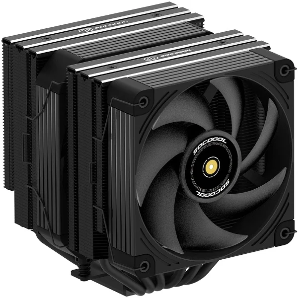 3RSYS Socoool RC1900N Soldier CPU Air Lang Cooler Black