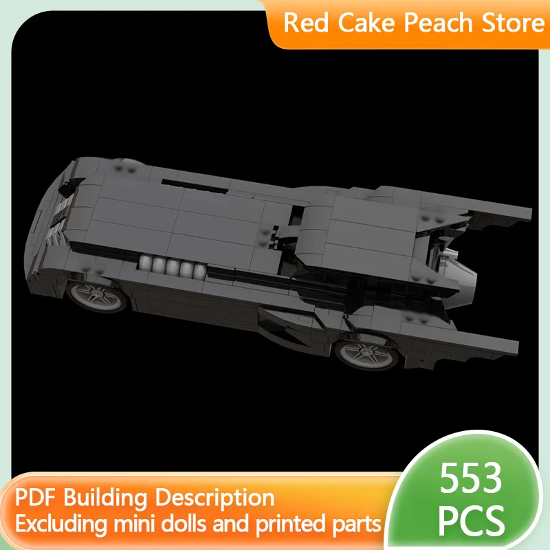 

Модель городской автомобиль MOC, строительные кирпичи, популярный фильм, военный автомобиль, модульная технология, детские праздничные подарки, сборные игрушки, костюм