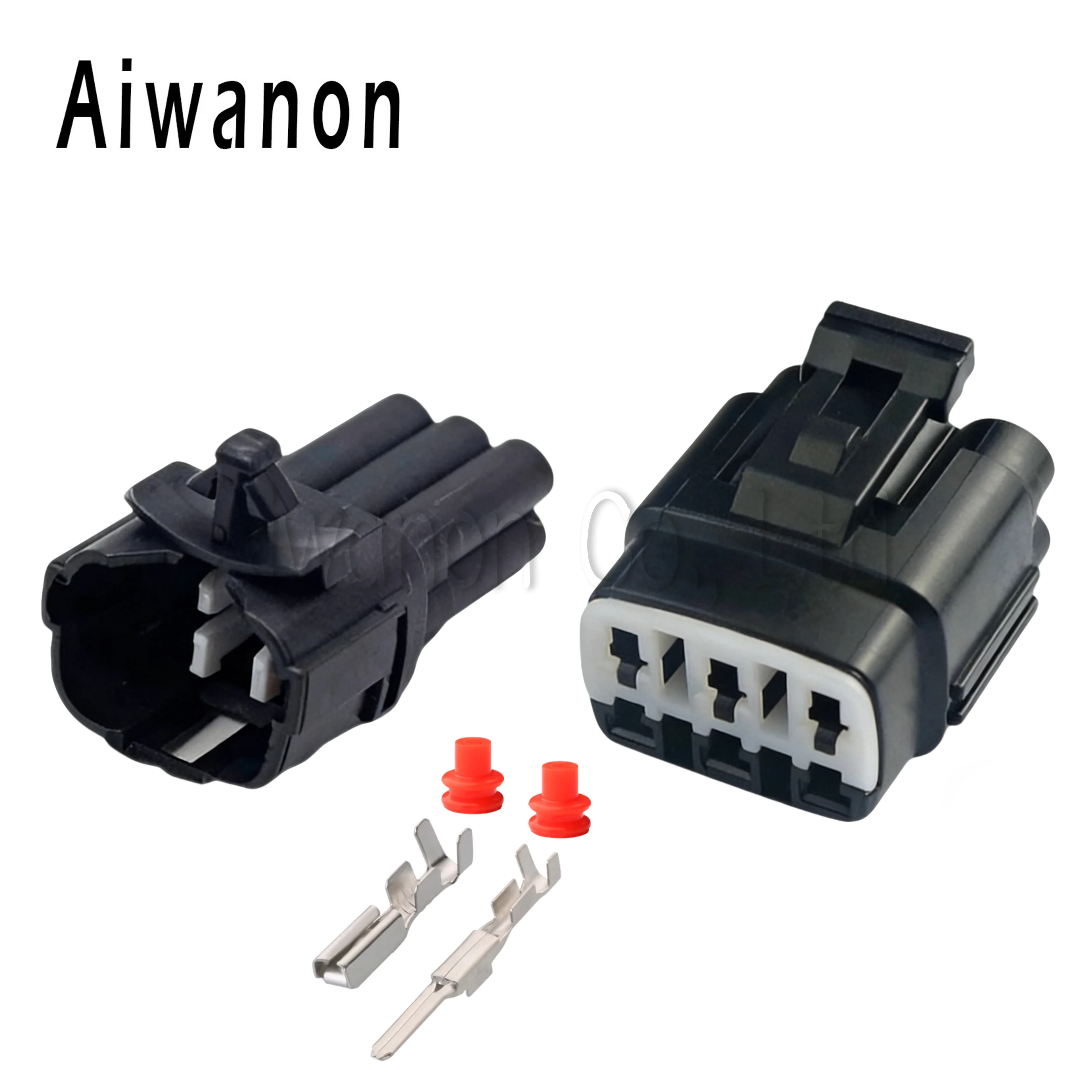1 Set 6 Pin Car Throttle Pedal Electrical Connector Female Male Plug 6188-0209 6188-0209 for 90980-1128