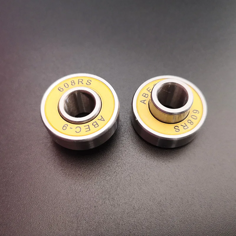 Long plate 608 bearing, integrated bearing, land surfboard bearing, long plate integrated ceramic bearing