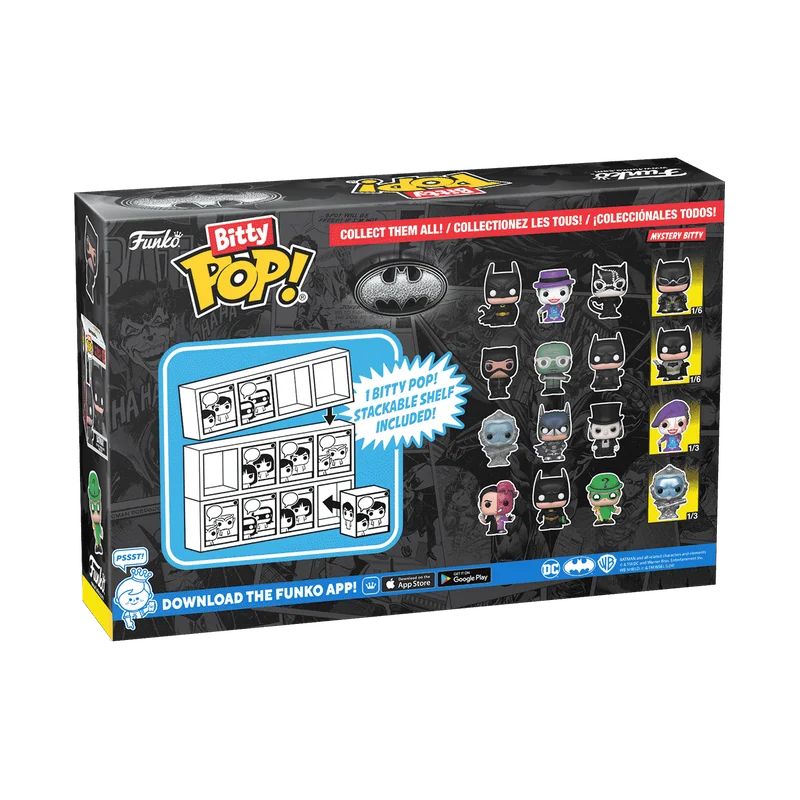 Dc Comics Mini Figures Batman 85Th Anniversary 4Pack Series Funko Pop Mini Figure Blind Box Collectible Limited Edition Toy Gift - Image 7