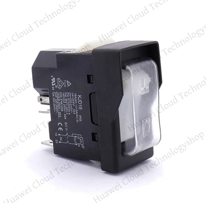 Kjd16 220v-240v 120v 4/5 pinos botão magnético liga/desliga com proteção contra sobrecarga uvlo para peças sobressalentes de ferramentas elétricas