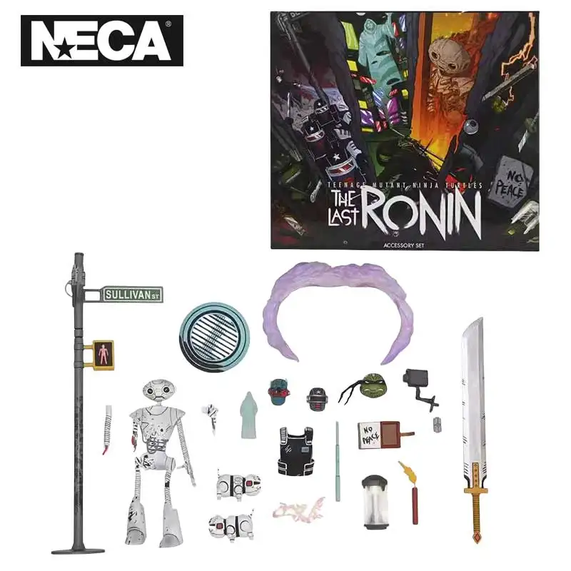 

NECA 54435 Toys Teenage Mutant Ninja Turtles Accessory Pack for Action Figures Last Ronin Doll Original Decoration Gift
