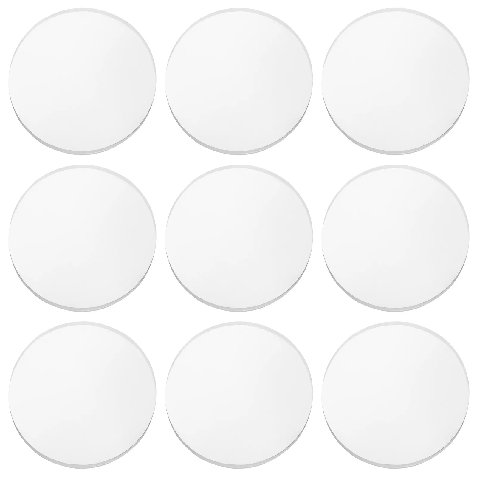 10Pcs Suction Cup Spacer Pad for Glass Table Tops Bathroom Kitchen Soap Dish Organizer Holiday Window Decor Damper Bumper Pad