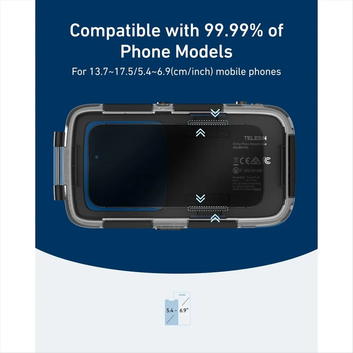 【ELEVATE LIFE】20M Waterproof Diving Case for 16 S25 S24 Bluetooth Diving Shell Underwater Photography Housing Cover