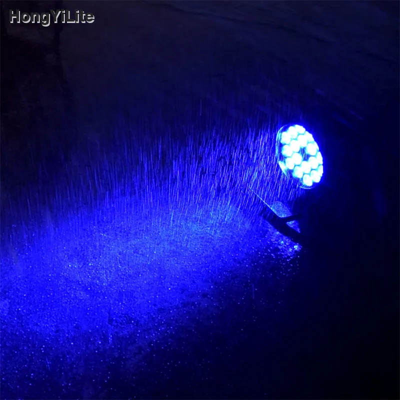 18x12W RGBW 4IN1 Waterproof IP65 Par Led Stage Light  DMX Control Projector Outdoor DJ Disco Wedding Party Lights