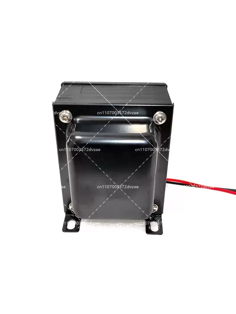 0.2A 200mA 20H-25H-35H copper choke coil, vertically installed with black integrated side cover EI86X40