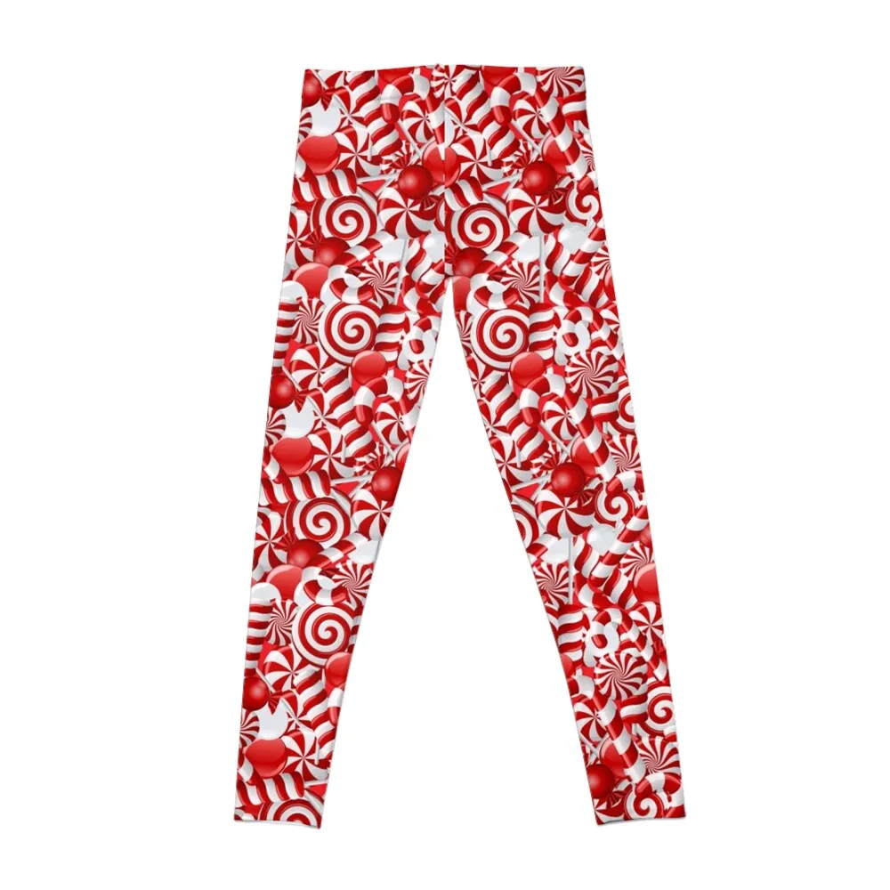 Peppermint Palooza Leggings Legging sport Female legging pants sports woman gym Womens Leggings