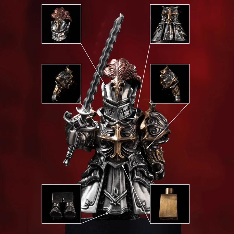 

Creative Paladin Magnetic Splicing Pendant Desktop Pendant Detachable EDC Portable Toy