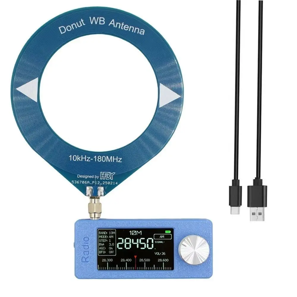

0.5-108mhz Mini Radio Sound Recorder Telescopic Antenna SI4732 DSP Radio Multifunctional Stereo Full Band Mini Receiver