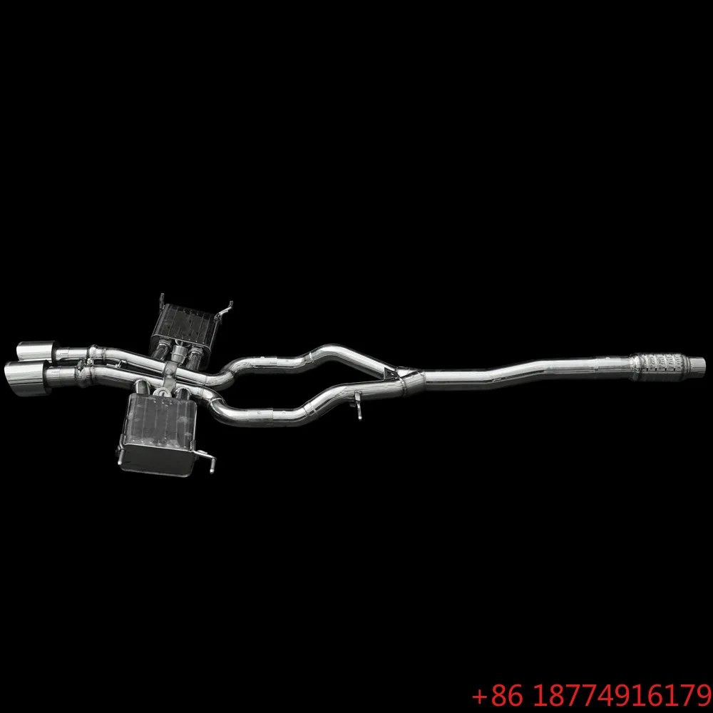 

MM Factory OEM Ss304 Catback Exhaust Pipes for F-TYPE X152 2.0T 2018-2023 with Muffler Valve System