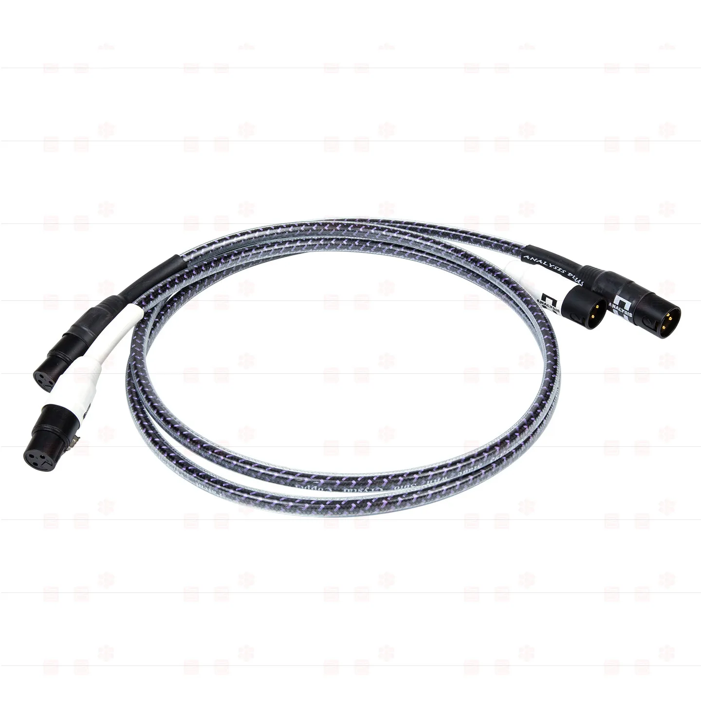 Analysis‑Plus Solo Crystal Oval Hi‑Fi Audio Interconnect Cable Single Crystal Copper RCA XLR Balanced Signal Cable Made In USA
