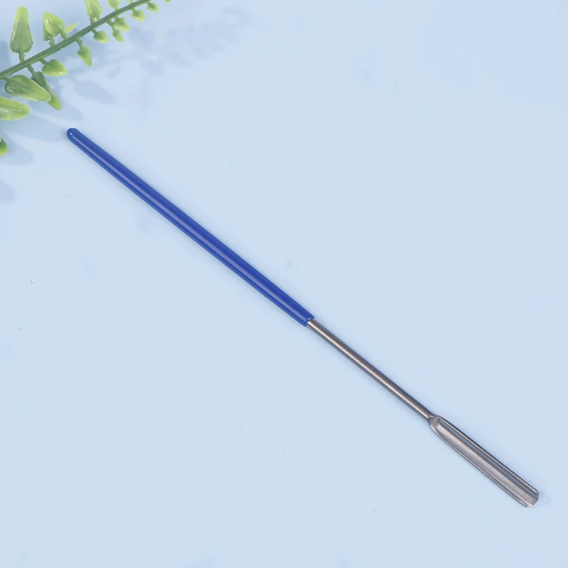 *Hot Sale Stainless Steel Micro Medicinal Spoon Spatula Shovel Head Experiment Pharmacy Laboratory Teaching Use Lab Supplies