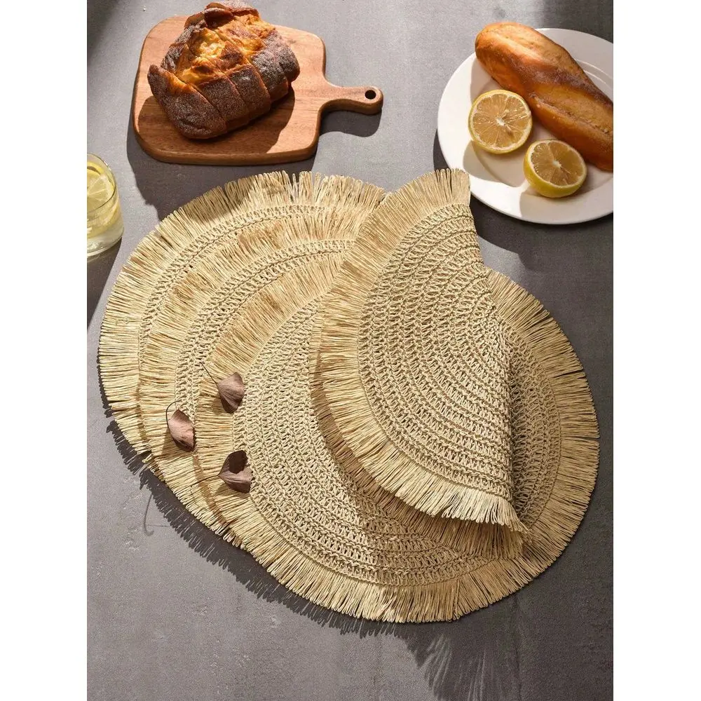 Lightweight And Flexible Material, No Cleaning Required For Storage, Can Be Used As Tray Mat, Vase Mat, Candle Mat Or Photograp