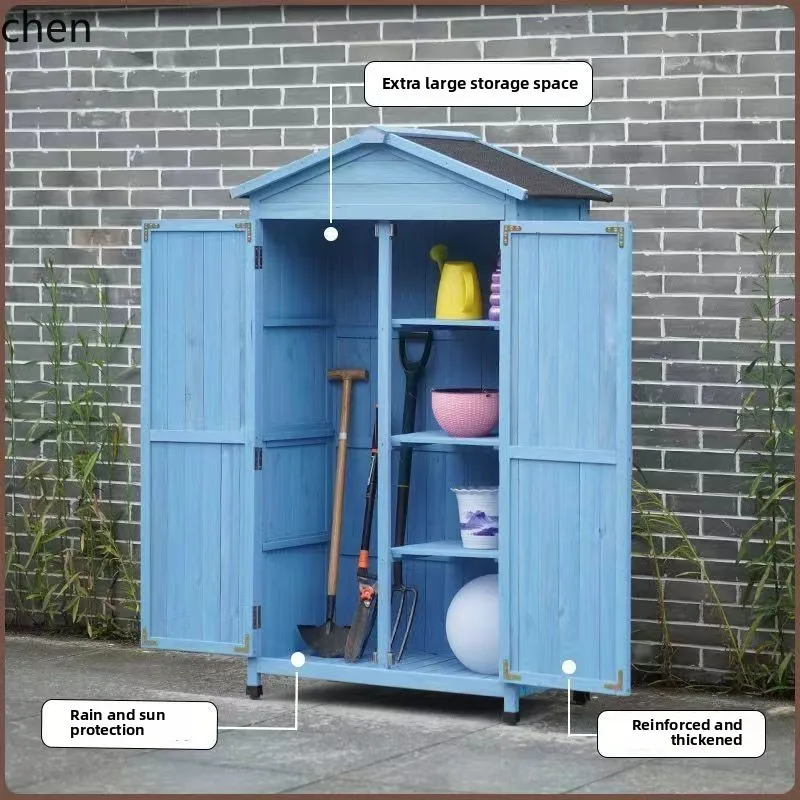 YFY Open-Air Storage Rainproof Storage Tool Cabinet Waterproof Sunproof Miscellaneous Cabinet