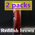 2packs reddish brown