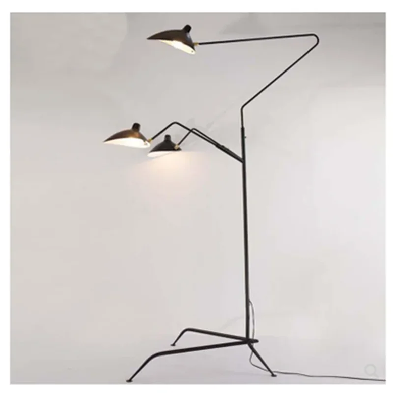 

Modern LED Floor Lamp Nordic Home Decor LOFT Industrial Tripod Floor Light Standing Lamp Fixtures For Living Room Bedroom Study