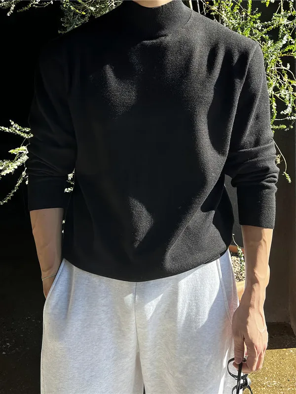 

American Sle Heavyweight ey Hoodie Men's Autumn Winter Trendy Brand High-End Casual Knitted Loose Lazy Outerwear