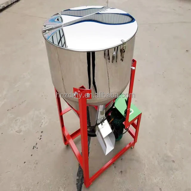 Most Popular 50kg-500kg/h Grain Seed Mixer Animal Poultry Feed Mixing Machine Food Coffee Powder Mixer view 6