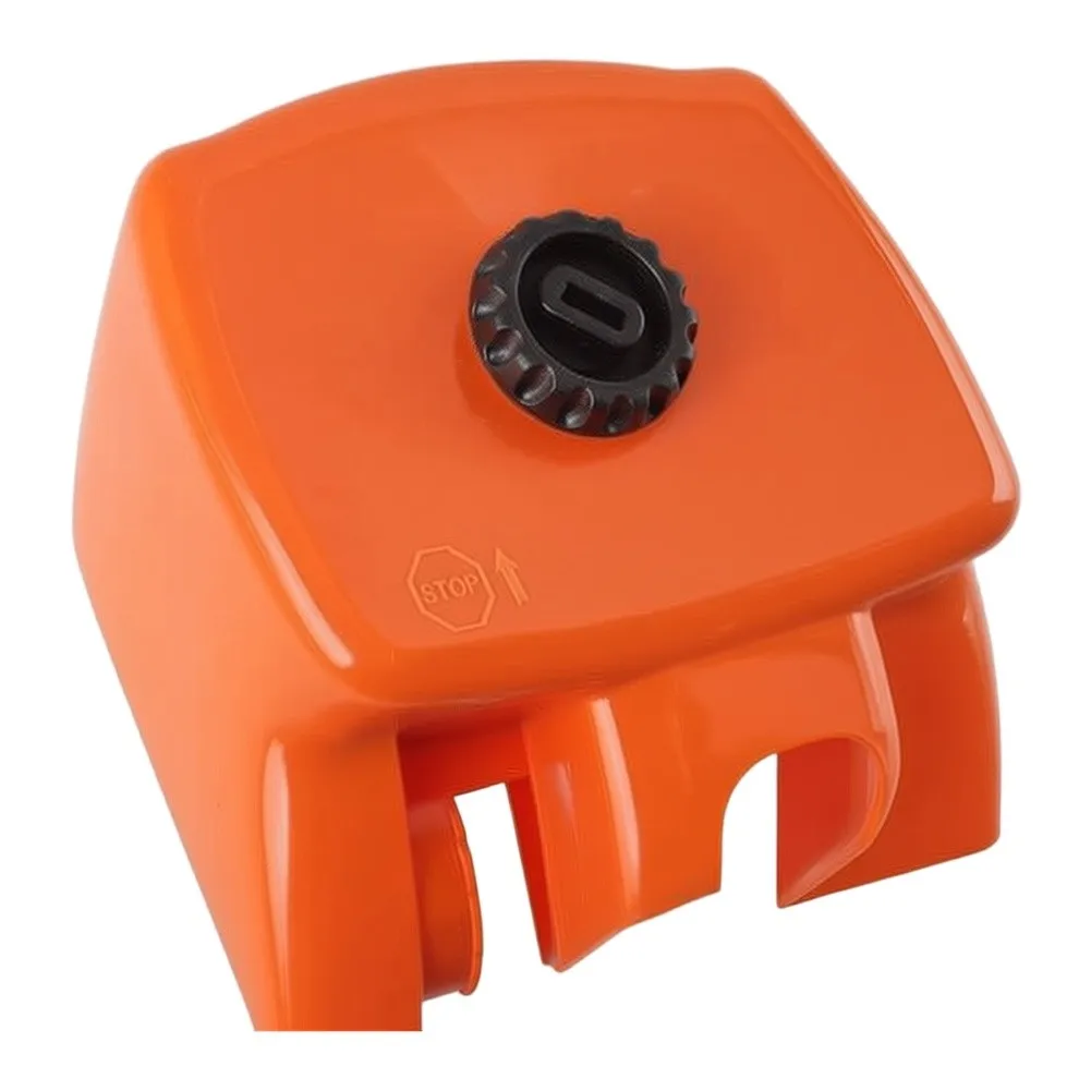 For MS660 Saw Engine Air Intake Air Filter Cover Robust Plastic Material Tool-Free Installation High Visibility Orange