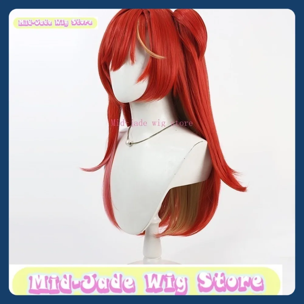 Meados de jade peruca loja honkai impacto 3rd senadina cosplay peruca anime jogo rpg cabelo sintético trajes de festa de halloween adereços