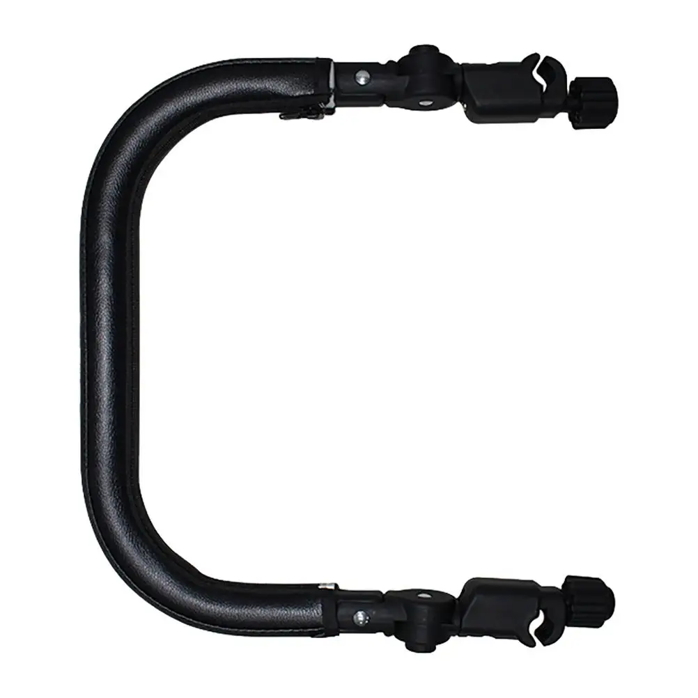 

Handrail Universal Stroller Replacement Handlebars Pushchair Extender Thickened Iron PU Soft Water Resistant Removable