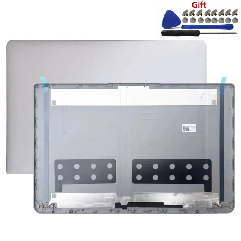 Imagem -02 - Tampa Traseira do Lcd do Portátil Painel Frontal Tampa das Dobradiças Cinza Prateado Original Novo para Lenovo Ideapad 15ada7 15amn7 2023 5cb1f36621 82r1