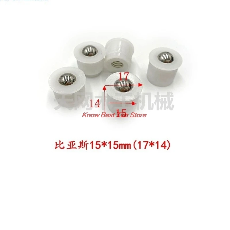 100pcs 15x14mm Air Valve Pneumatic Floating Ball for Biesse Selco Panel Beam Saw Float Table Bead Parts L9402403100