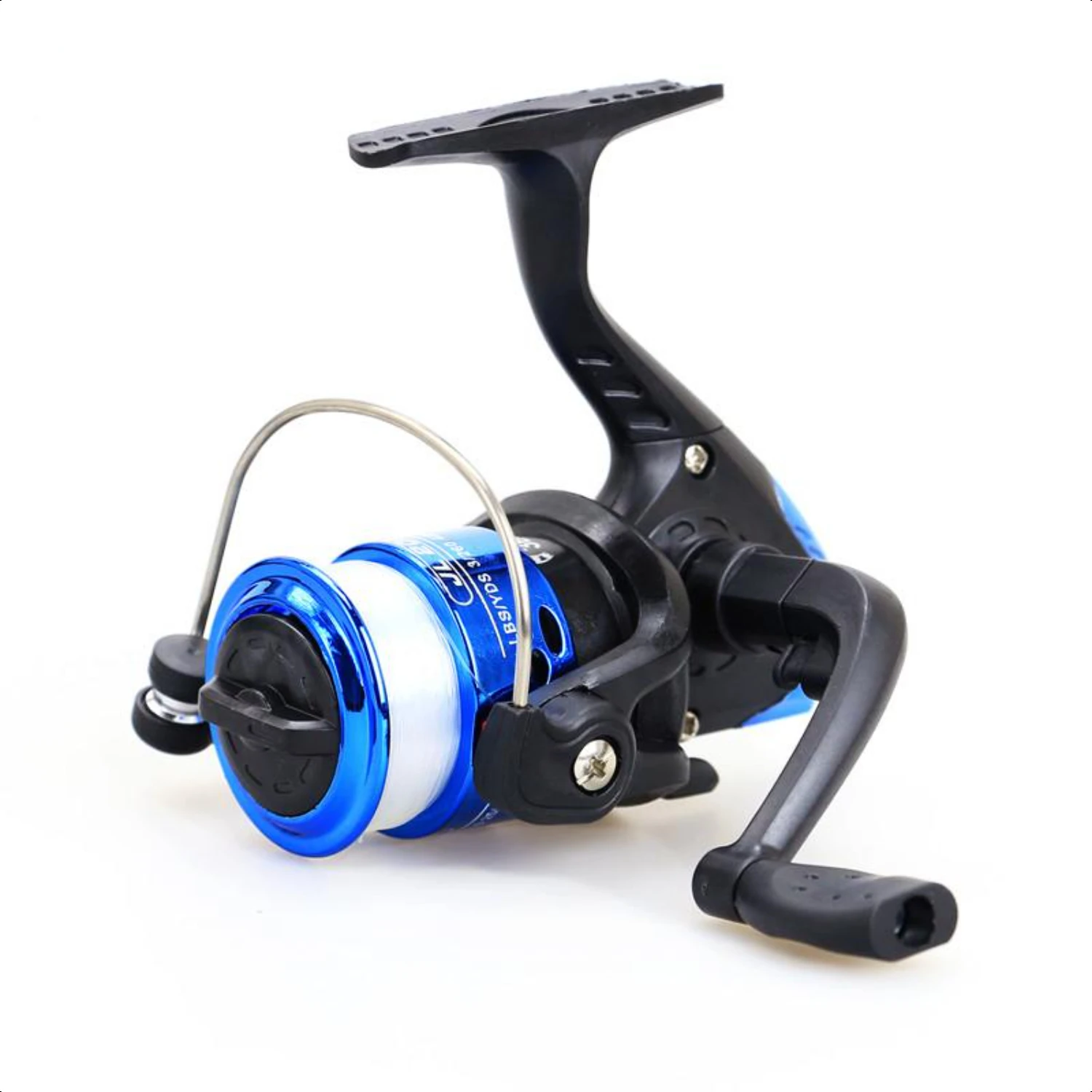 Lightweight High-Quality Folding Fishing Reel for Fishing Enthusiasts - Large Diameter with 60m 0.35mm Fishing Line - Profession