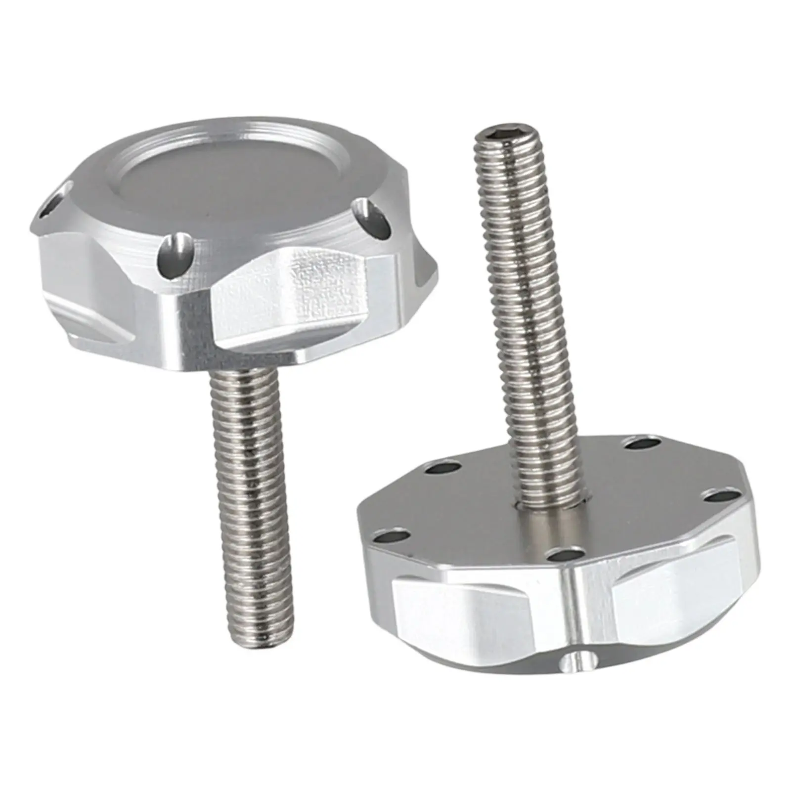 Motorcycle Maintenance Aluminum Alloy Screw Bike Knob Screw Set Motorcycle Gear Includes 2 Pieces Screw Length 40mm