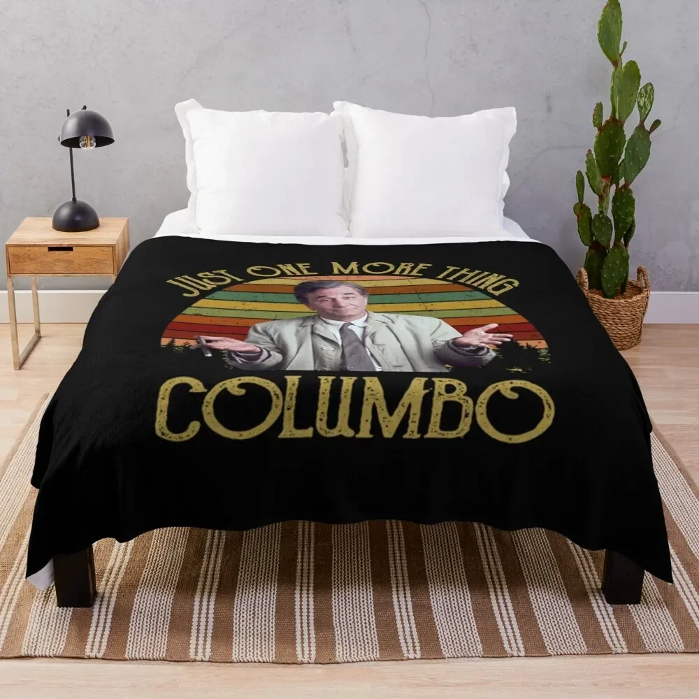 Columbo Throw Blanket Summer Soft Plush Plaid Blankets