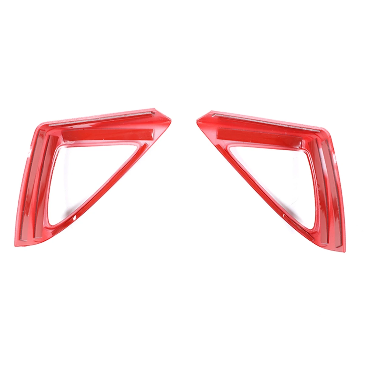 Auto Een Pilaar Speaker Cover Decoratie Sticker Abs Voor Chevrolet Camaro 2010-2015 Interieuraccessoires (Rood)