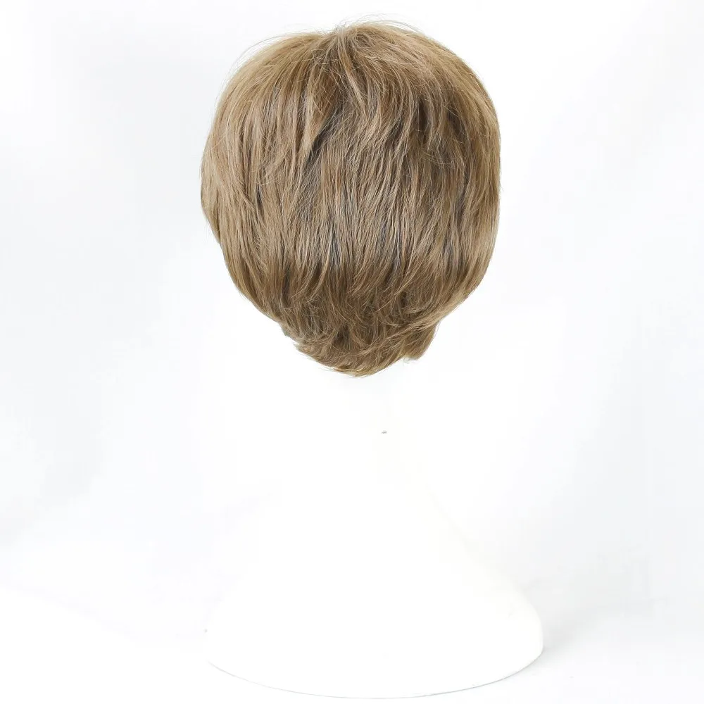 Peruka Leonardo DiCaprio Krótka Syntetyczna Peruka do Cosplayu z Włókna Odpornego na Ciepło