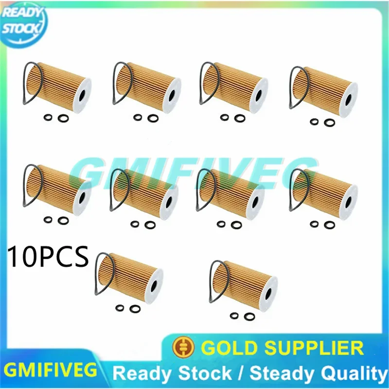 

10PCS New Engine Oil Filter For Audi Skoda Seat VW Passat with 2.0L TDI Diesel 2012 2013 2014 2015 03L115466 03L115562