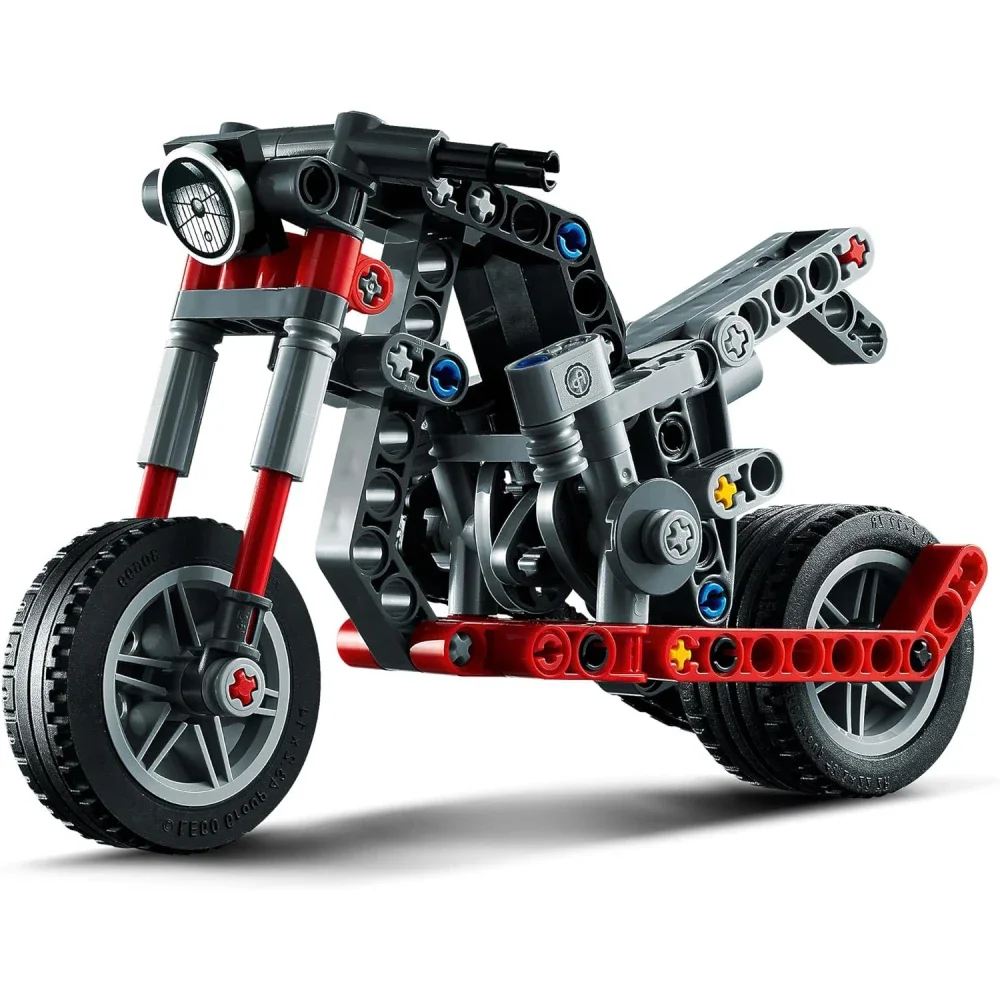 Kit de blocs de construction de moto technique pour Adventure, jouets modèles 2 en 1, cadeau d'anniversaire pour enfants, Compatible avec Legoed