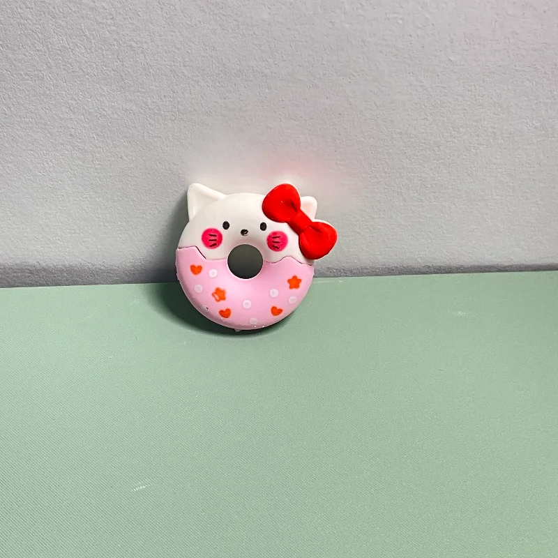 Sanrio Hello Kitty Penghapus Dapat Dirakit Tokoh Anime Kuromi Cinnamoroll My Melody Donat Karet Kawaii Hadiah Alat Tulis Anak-anak