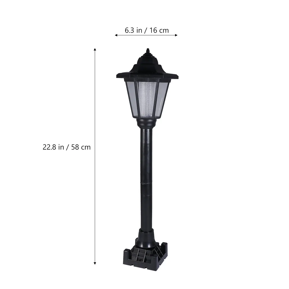 Hexagonal Solar Outdoor Light Creative Design Energy Saving Garden Decorative Lamp for Yard Patio Pathway Landscape Use