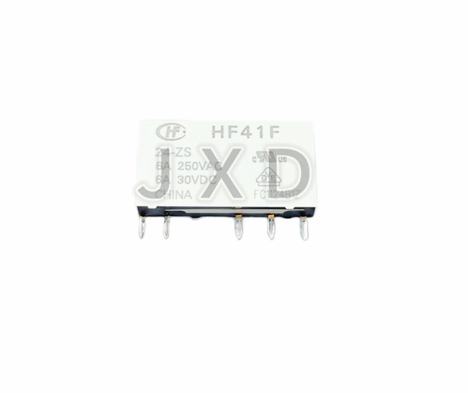 2~20PCS Brand New Original HF41F 24-ZS HF41F 24 ZS HF41F24ZS 30VDC DC30V 30V 6A relay 5PIN