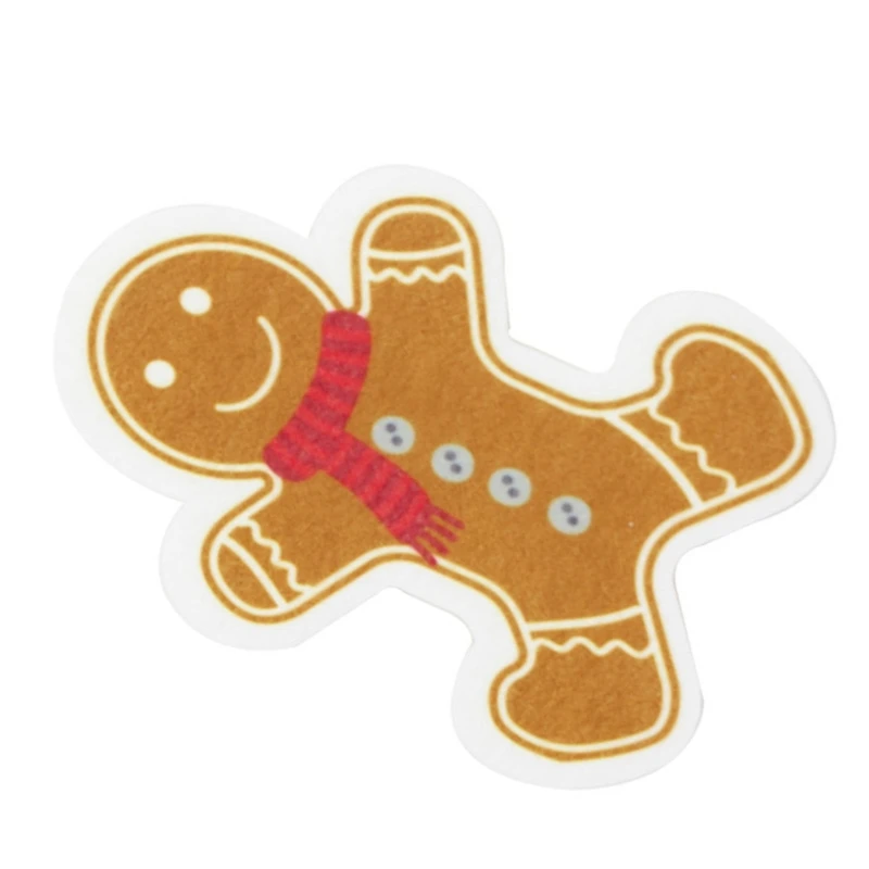 Y1UB 만화 인쇄 크리스마스 스폰지 재미 있고 귀여운 주방 청소 도구