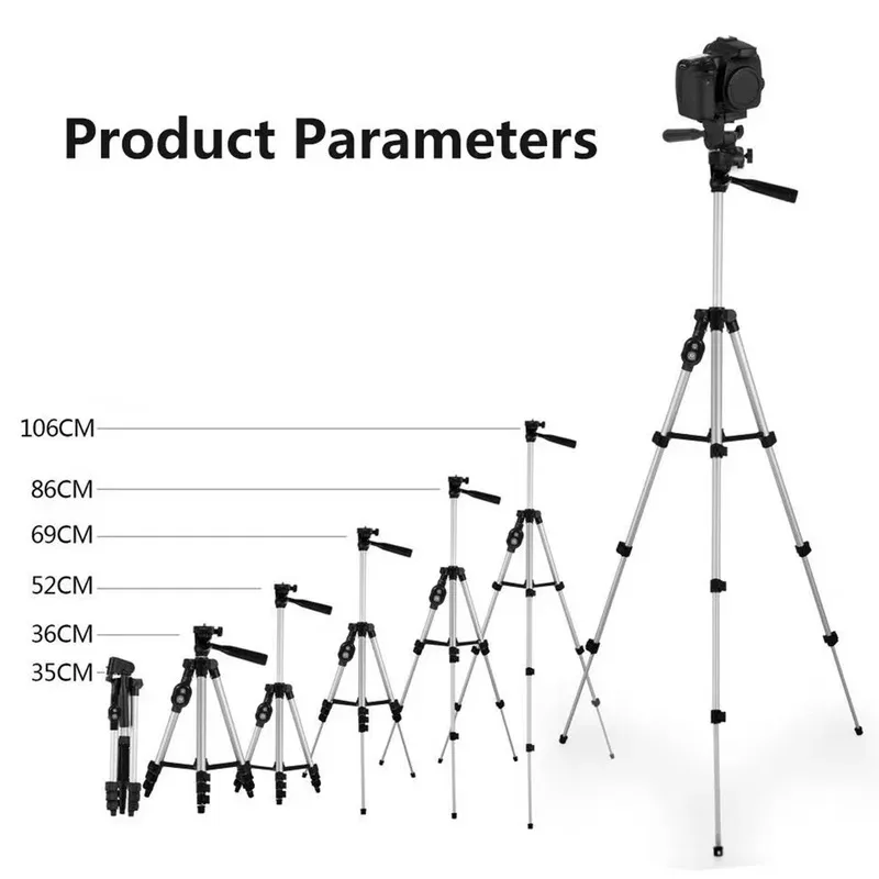 102 سنتيمتر ترايبود للهاتف تسجيل الفيديو الهاتف حامل ثلاثي القوائم مع بلوتوث عن بعد العالمي هاتف مزود بكاميرا التصوير حامل جديد #4