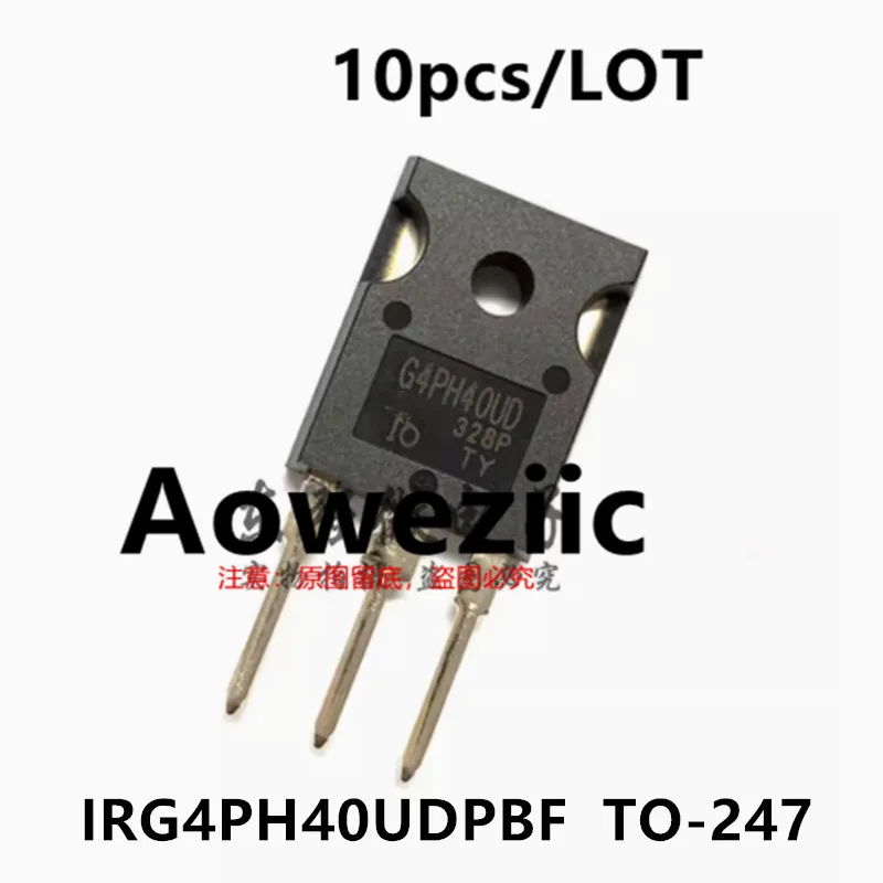 

Aoweziic 2020+ 100% New Imported Original IRG4PH40UDPBF G4PH40UD TO-247 IGBT High-power Field-effect Transistor 1200V 30A