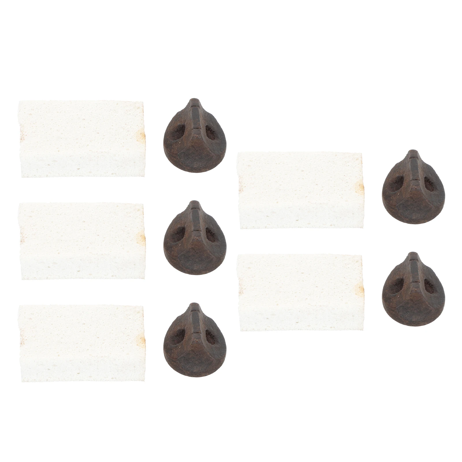 

5 set Erhu Mute Premium Wooden Sordine Durable Simple Design Easy Installation Eliminate Overtones Resonance Erhu Accessory