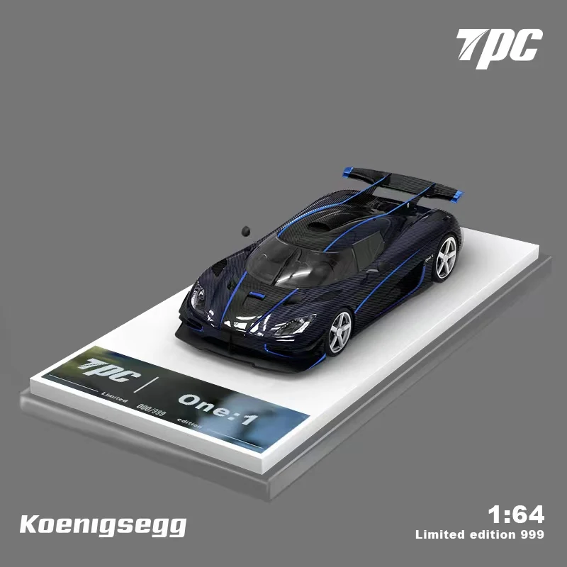 

(Pre-order) TPC 1:64 Koenigsegg One1 Blue limited999 Diecast Model Car