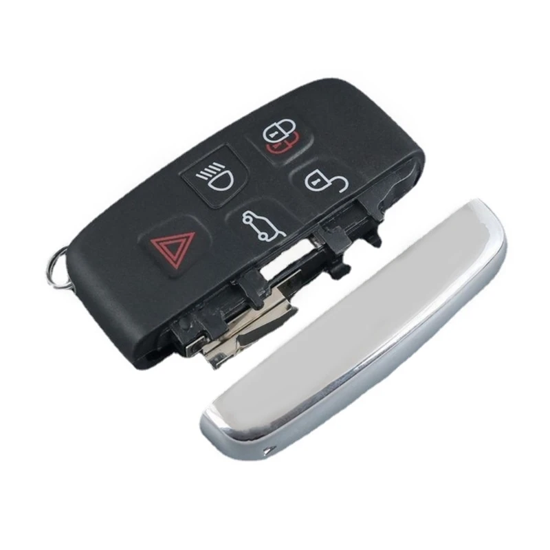 

5 Buttons Keyless Car Key Fob Case Car Remote Control Key Cover Car Accessories