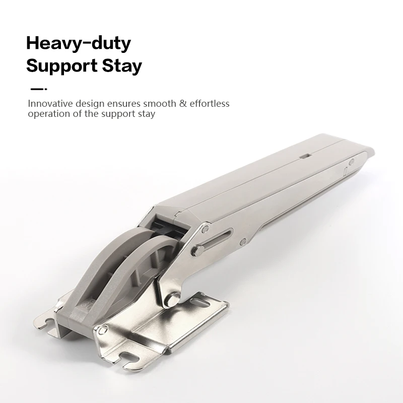 Hydraulic Lift Assist For Flip Up Cabinet Door Top Mounted Free Stop Damping Soft Closing Buffer Rod Spring Easy Installation