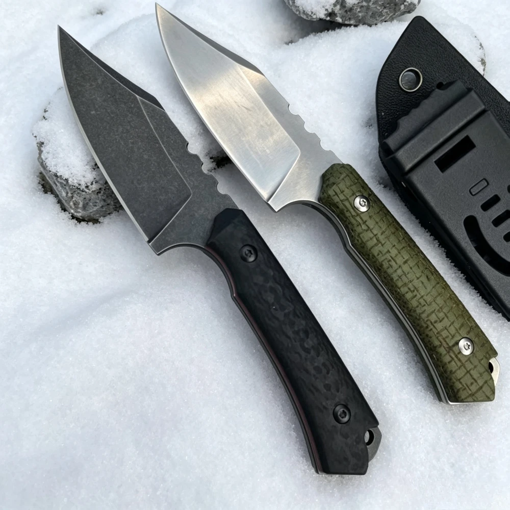 Camping Cooking Knife With Sheath - Cuchillo de Cocina de Alta Dureza