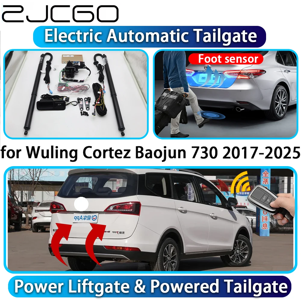 

ZJCGO for Wuling Cortez Baojun 730 2017-2025 OEM Automatic Power Liftgate Powered Tailgate Intelligent Trunk Lift Control Kit