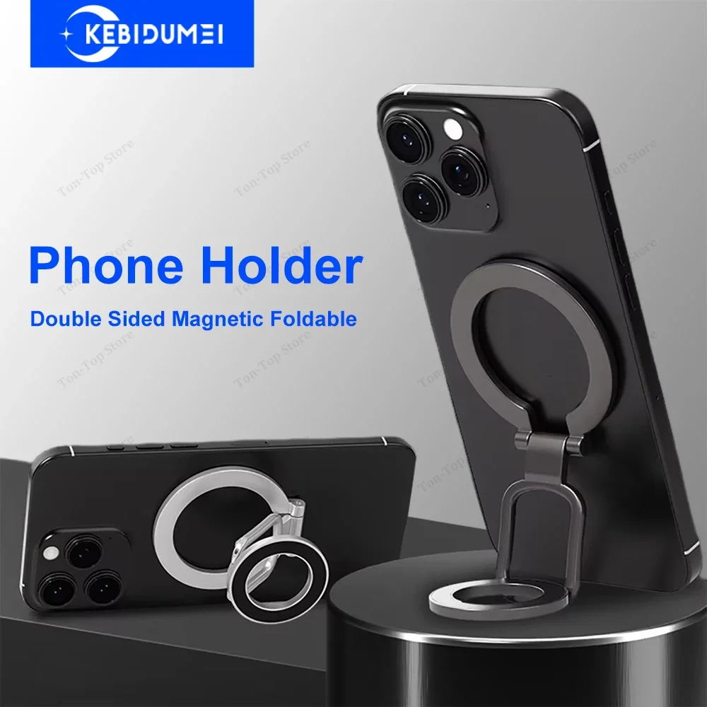 

Strong Magnetic Mobile Phone Holder Finger Ring Bracket Foldable Magnetic Cellphone Stand Support for Huawei Xiaomi iPhone