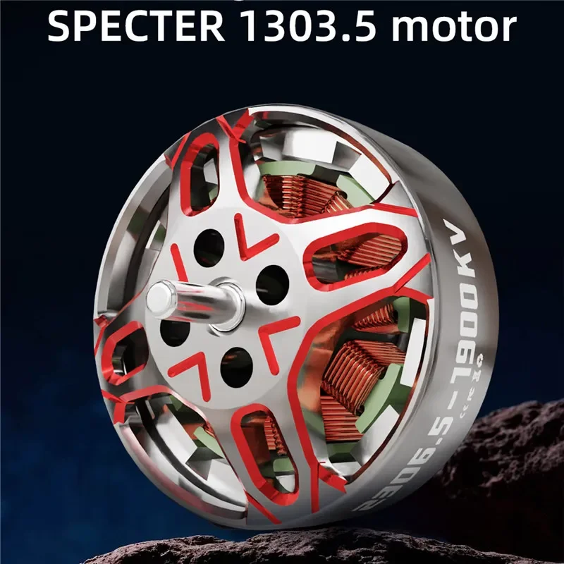 

4 шт. HGLRC SPECTER 1303.5 бесщеточный двигатель 5500KV 2-4S